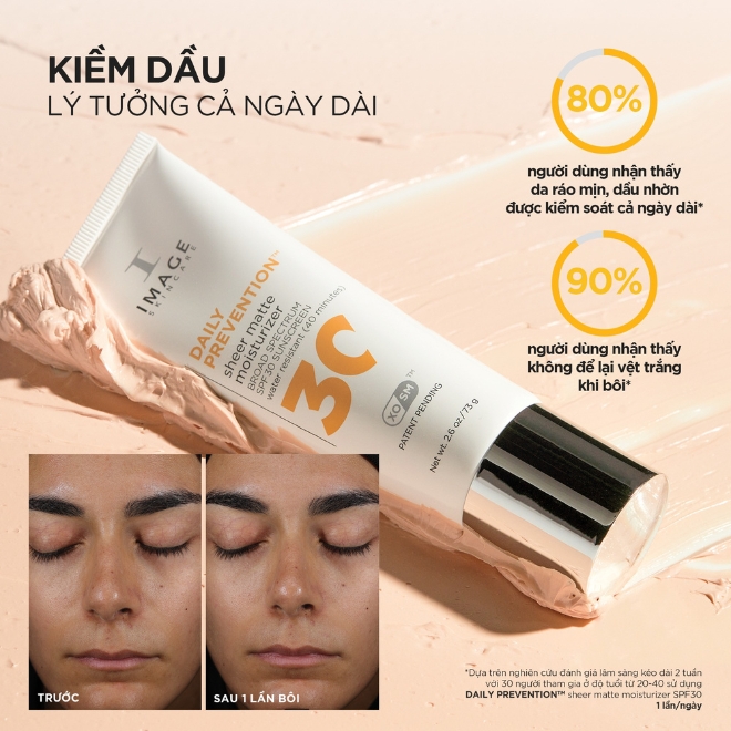 Kem chống nắng cho da dầu mụn DAILY PREVENTION