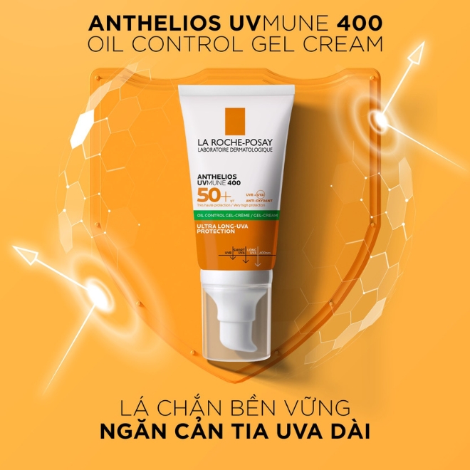 Kem chống nắng hóa học cho da dầu mụn La Roche-Posay