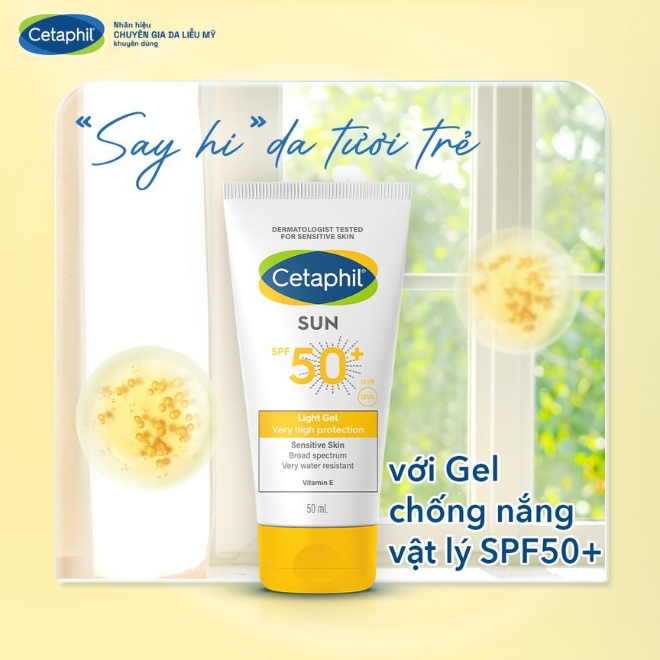 Chống nắng hữu cơ cho da nhạy cảm Cetaphil
