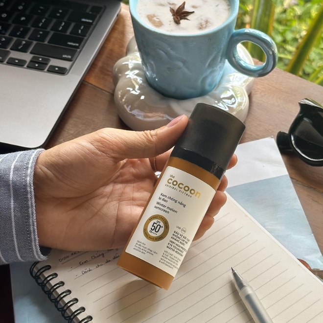 Kem chống nắng hóa học phổ rộng Cocoon 